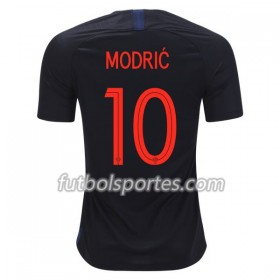 Camisetas Croacia Modric 10 Segunda Equipacion Mundial 2018